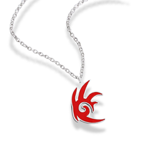 Shadow Flame Necklace